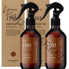 메르헨트 퍼퓸 드 섬유향수 룸스프레이 250ml, 오드만다린, 2개