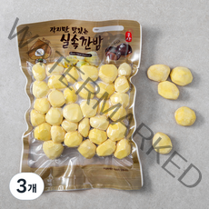 아산율림 실속 깐밤, 200g, 3개