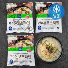 면사랑 차슈돈코츠라멘 (냉동), 331g, 3개