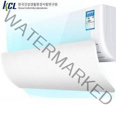 엔템 상상홀릭 벽걸이 에어컨바람막이, 화이트