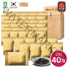 명기삼 고려 홍삼 절편 실속형, 40개, 20g