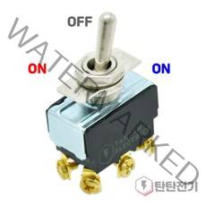 SHTG-3610C 3단 셀렉터 토글 스위치 2a접점 3단자 10A 250V 똑딱이 스냅 성호제어기기, 1개