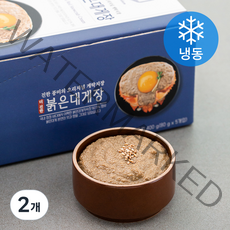 설래담 더진한 붉은대게장 (냉동), 400g, 2개