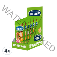 바프 넛츠앤스낵스 허브솔트 믹스넛 30g x 6p, 180g, 4개