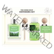 더허브샵 차량용 디퓨져 본품 50ml + 리필 50ml 선물세트, 피톤치드, 1세트