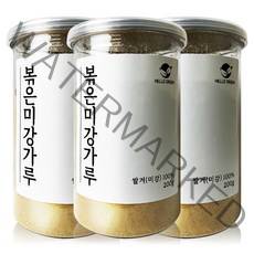 헬로우그린 국내산 볶은 미강 가루, 3개, 200g