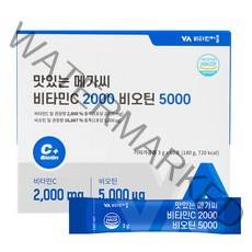 비타민마을 맛있는 메가씨 비타민C 2000 비오틴 5000 60p, 1개, 180g