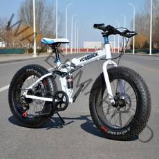 접이식 광폭 자전거 입문용 오프로드 학생용 초보자 MTB 성인용 바퀴큰 산악 출퇴근용, 27단, 20인치, B