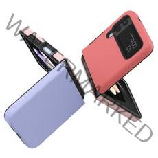 갤럭시 Z플립4 Z플립3 링코 힌지보호 풀커버 컬러 하드 케이스 제트플립 지플립 무선충전지원