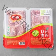 자연실록 무항생제 인증 닭정육 닭다리살, 1000g, 1개