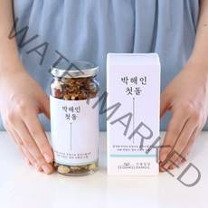 선물담길 견과류 답례품 결혼식 돌잔치 조문 칠순 회사 단체선물, 가득견과, 선물상자(프리미엄)추가, 1개, 150g