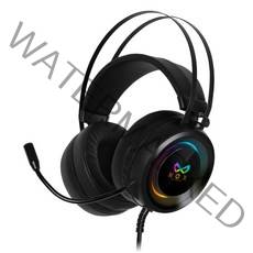 녹스 게이밍 헤드셋 NX-502 게임용 USB 마이크 7.1채널, 블랙