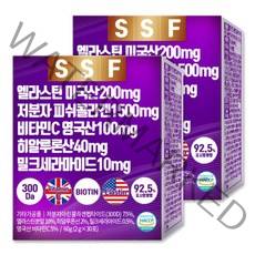 순수식품 엘라스틴 저분자 피쉬 콜라겐 밀크세라마이드 히알루론산 2개월분(60포), 60g, 2개