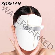 (본토출하) KORELAN Led 마스크 라이트 테라피 여드름케어 피부진정 톤업케어피부관리기 3칼러, BFM-02충전식, 1개
