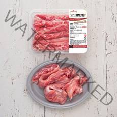 도드람한돈 1등급 등심꽃살 구이용 (냉장), 600g, 1개