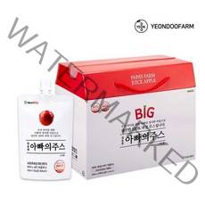 아빠의주스 사과즙 대용량, 30개, 180ml