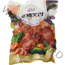 훈제 '통' 오리 완포 900g (뼈없는 통오리), 1팩