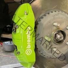 brembo 스티커 자동차 데칼 스티커 브레이크 캘리퍼 스티커, 브렘보 블랙 M