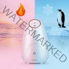 keka 얼굴 스팀기 냉온분사 가정용, keka-4123white