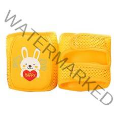 베베니즈 토끼 메쉬쿠션 무릎보호대, 옐로토끼, 1세트
