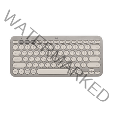 로지텍 K380 멀티 디바이스 블루투스 무선 키보드, 샌드, 920-011143, 텐키리스
