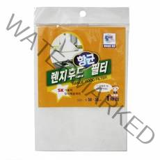 렌지 후드 항균필터, 4매