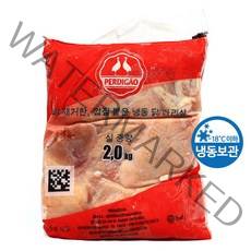 푸드올마켓_ 페르디가오 닭다리살 닭정육 한박스 12kg(2kg x 6ea) /냉동, 2kg, 6개