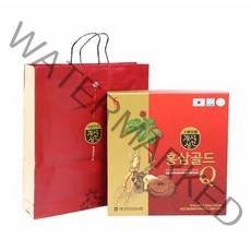 개성상인 홍삼골드 큐 50ml * 30포 (쇼핑백 포함) 명절 선물세트, 1개