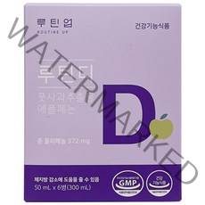 루틴업 루틴디 풋사과 다이어트 보조제, 6병, 50ml
