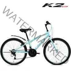 케이투바이크 K2BIKE 학생용 24인치 MTB자전거 KMT24GS 21단 조립별도, KMT24GS(레이브) 매트블랙