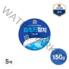 사조 마일드참치 안심따개 통조림, 150g, 5개