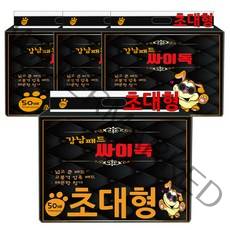 강남패드 싸이독 반려견 배변패드 레몬향 50매, 4개