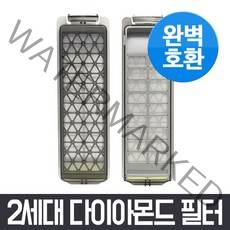 2세대 다이아몬드 필터 2개 삼성 세탁기 통돌이 먼지 거름망 먼지망 먼지통 액티브워시, 2Ea, 삼성 WA19M7870GV 세탁기  2세대 다이아몬드 필터