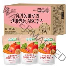 유기농마루 갈아만든 ABC 주스, 100ml, 50팩