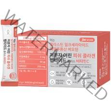 JW중외제약 먹는 엘라스틴 밀크세라마이드 히알루론산 비오틴 저분자 어린 피쉬 콜라겐 펩타이드 플러스 비타민C 30p, 1개, 60g