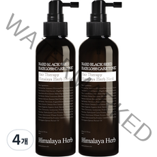 나드 블랙시드 탈모케어 헤어토닉, 200ml, 4개