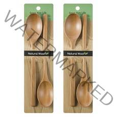 더스토리 내추럴수저 무지, 4개, 숟가락4개