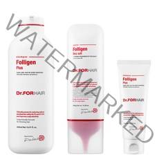 닥터포헤어 폴리젠 플러스 샴푸 500ml + 70ml + 씨솔트 스케일러 300g 세트, 1세트
