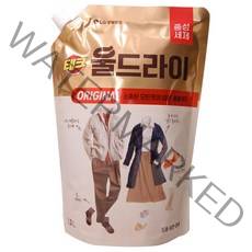 테크 울드라이 세제 리필, 1.3L, 2개