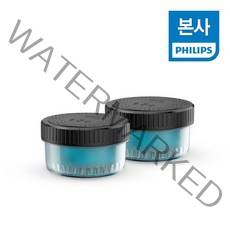 필립스 필립스 면도기 무선 클렌징팟 세척 카트리지 2개입, CC12/51