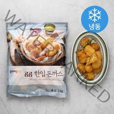 곰곰 한입 돈까스 (냉동), 1kg, 1개