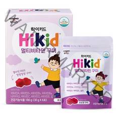 일동후디스 아동용 하이키드 멀티비타민 구미 6개입, 1개, 30g