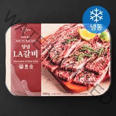 강강술래 홈채움 양념 LA갈비 (냉동), 500g, 1개