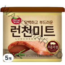 동원 런천미트, 340g, 5개