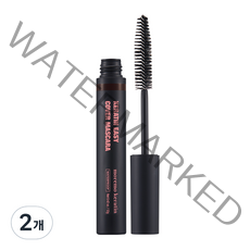 모레모 케라틴 이지 새치 커버 헤어 마스카라 12g, 02 다크 브라운, 2개