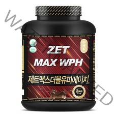 제트리션 제트맥스WPH 더블초코 단백질보충제, 1개, 2kg, 2kg