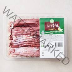 다향오리 무항생제 인증 우리땅 오리 가슴살 슬라이스 (냉장), 500g, 1개