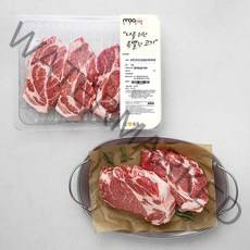 모아미트 캐나다산 보리먹인 암퇘지 통목살 에어프라이어용 (냉장), 1kg, 1개