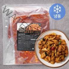 맛있는 녀석들 제주 흑돼지 두루치기 (냉동), 500g, 2개