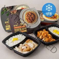 한끼통살 치밥도시락 345g x 5종 세트 (냉동), 1세트